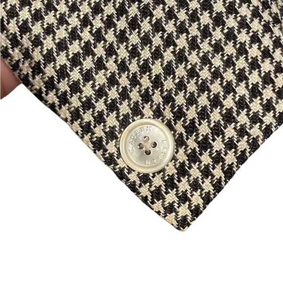 Lauren Ralph Lauren Herringbone Cropped Blazer Size 2 - Picture 4 of 6